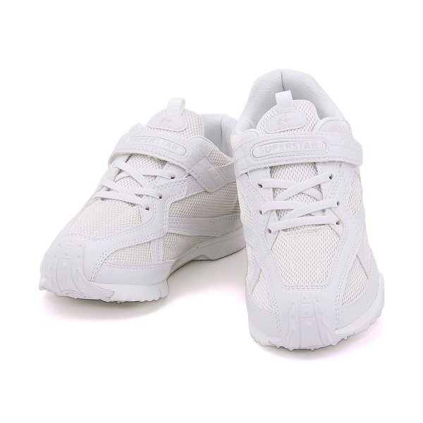 おうちでイオン イオンネットスーパー スーパースター バネのチカラ キッズ スニーカー Ss J603 ホワイト サイズ 21 5cm