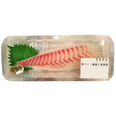 おうちでイオン イオンネットスーパー 愛媛県産他 活〆真鯛 養殖 刺身用 100g 100gあたり 本体 498円