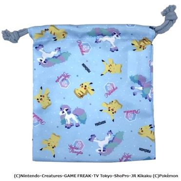 おうちでイオン イオンネットスーパー 粧美堂 巾着s ポケモン 総柄
