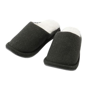 おうちでイオン イオンネットスーパー Home Coordy つま先ワイド厚底スリッパ グリーン サイズ M