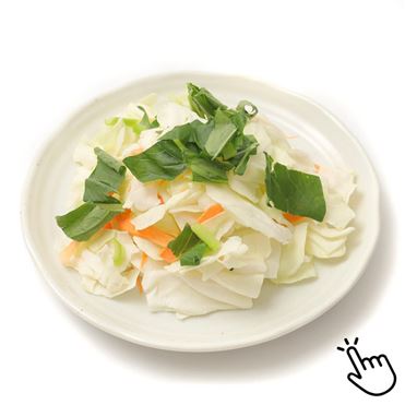 おうちでイオン イオンネットスーパー トップバリュ 4種野菜のキャベツ炒めミックス 小松菜 0g