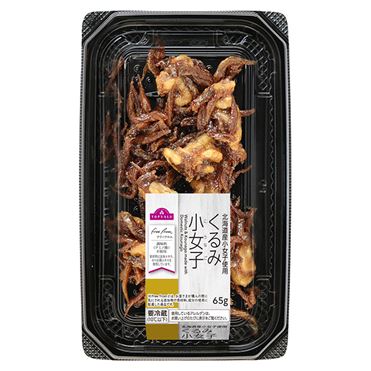 おうちでイオン イオンネットスーパー トップバリュ グリーンアイ 国産小女子使用くるみ小女子 65g