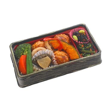 おうちでイオン イオンネットスーパー トップバリュ ごろごろ野菜と豆腐ハンバーグのお弁当 1パック おうちでイオン イオンネットスーパー トップバリュ ごろごろ野菜と豆腐ハンバーグのお弁当 1パック