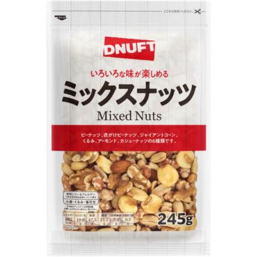 ミックスナッツ おうちでイオン イオンネットスーパー DNUFT ミックスナッツ 245g