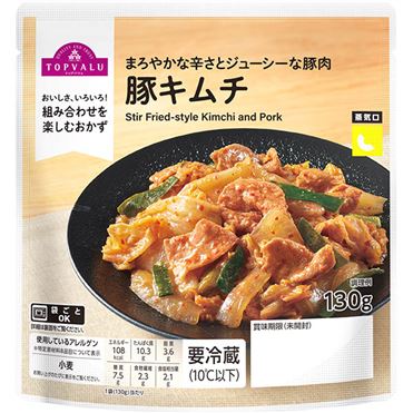 おうちでイオン イオンネットスーパー トップバリュ 豚キムチ 130g