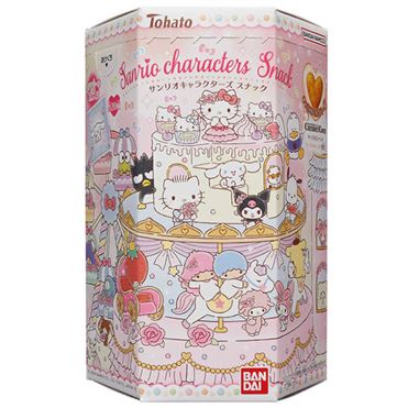 東ハト サンリオキャラクターズスナック １８ｇ ×48 【全国送料無料】(沖縄・離島は別途) 東ハト サンリオキャラクターズ スナック 18g×48箱(6×8)ケース販売