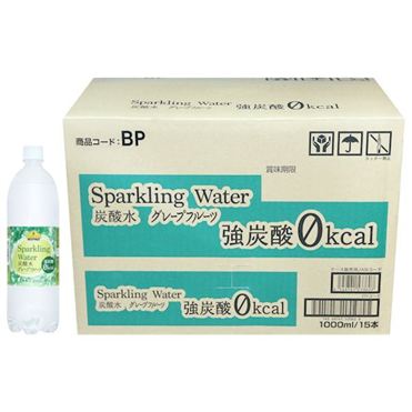 おうちでイオン イオンネットスーパー ケース販売 トップバリュベストプライス Sparkling Water 炭酸水 グレープフルーツ 1000ml 15 おうちでイオン イオンネットスーパー ケース販売 トップバリュベストプライス Sparkling Water 炭酸水 グレープフルーツ 1000ml 15