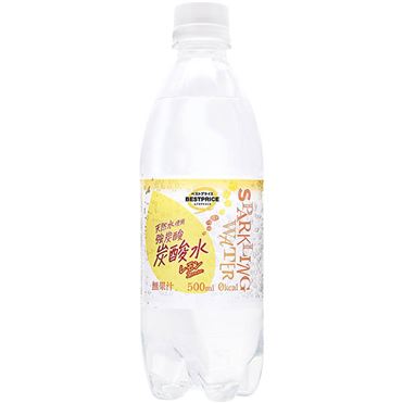 おうちでイオン イオンネットスーパー トップバリュベストプライス Sparkling Water 炭酸水 レモン 500ml