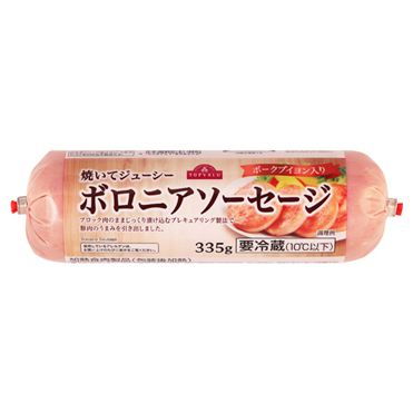 おうちでイオン イオンネットスーパー トップバリュ ボロニアソーセージ 335g おうちでイオン イオンネットスーパー トップバリュ ボロニアソーセージ 335g