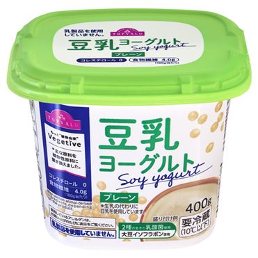 おうちでイオン イオンネットスーパー トップバリュ 豆乳ヨーグルト プレーン 400g