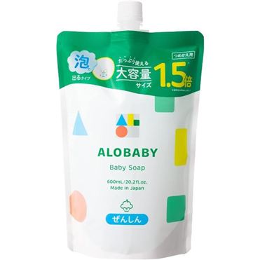 ALOBABY ベビーソープ 600ml 3個セット おうちでイオン イオンネットスーパー ALOBABY ベビーソープ 泡