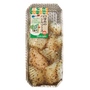 おうちでイオン イオンネットスーパー お魚ころっと 骨取り白身魚バジル 4切入 原産地 ベトナム 1パック