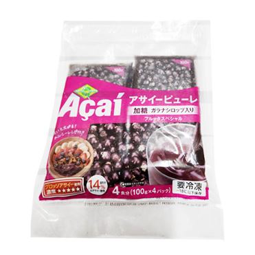 ✨送料込み✨ フルッタフルッタ アサイーピューレ 加糖 100g x 16袋 