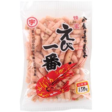 おうちでイオン イオンネットスーパー 宇佐美製菓 えび一番 150g