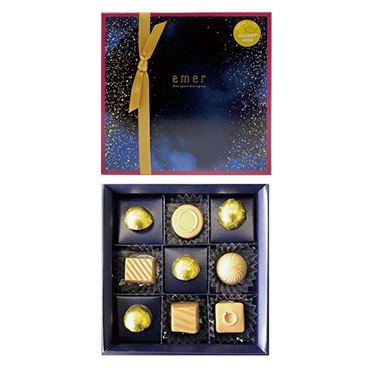 おうちでイオン イオンネットスーパー エメル ゴールドチョコレート 9個入 アラカルト