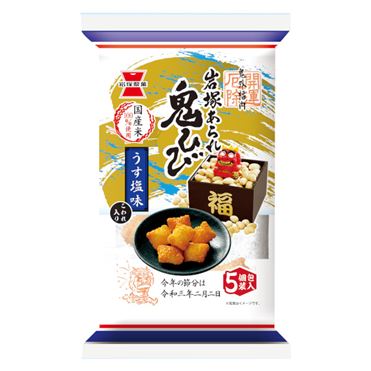 おうちでイオン イオンネットスーパー 岩塚製菓 岩塚あられ鬼ひびうす塩味 116g