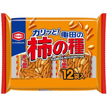 おうちでイオン イオンネットスーパー 亀田製菓 亀田の柿の種 12袋詰 360g