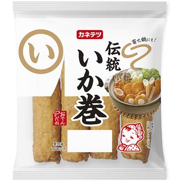 いかページ おうちでイオン イオンネットスーパー カネテツ 伝統いか巻 4本入
