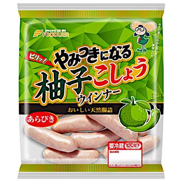 おうちでイオン イオンネットスーパー フードリエ やみつきになる柚子こしょうウインナー 160g おうちでイオン イオンネットスーパー フードリエ やみつきになる柚子こしょうウインナー 160g