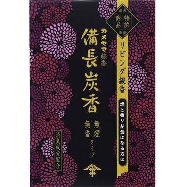おうちでイオン イオンネットスーパー カメヤマ 花げしき 備長炭 徳用大型 1個