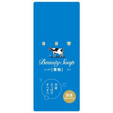 おうちでイオン イオンネットスーパー 牛乳石鹸共進社 カウブランド 青箱 85g 6個