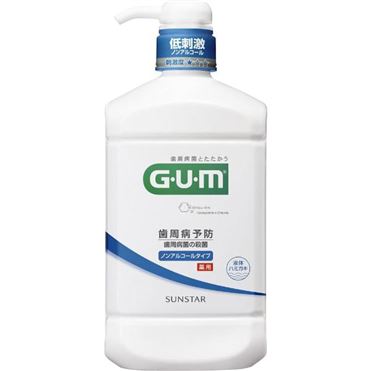 おうちでイオン イオンネットスーパー サンスター G U M ガム デンタルリンス 液体ハミガキ ノンアルコールタイプ 960ml