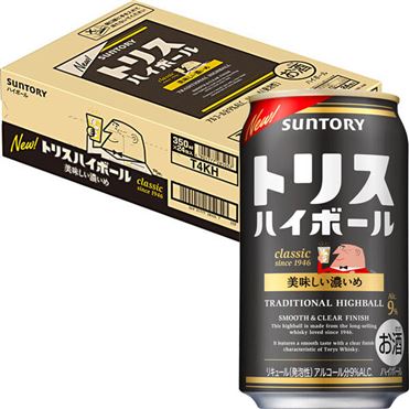 おうちでイオン イオンネットスーパー ケース販売 サントリー トリスハイボール缶 キリッと濃いめ 350ml 24