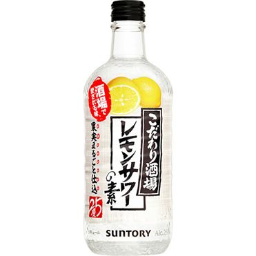 サントリー - 【未開封】サントリー こだわり酒場 レモンサワーの素 250ml 瓶　24本 Amazon.co.jp: サントリー こだわり酒場のレモンサワーの素