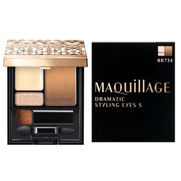 ✨BR734✨MAQuillAGE　ドラマティックスタイリングアイズS ドラマティックスタイリングアイズS BR734 マロンティー
