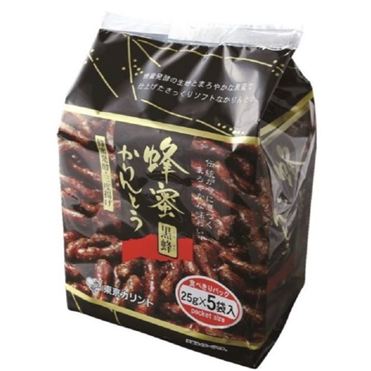 おうちでイオン イオンネットスーパー 東京カリント 蜂蜜かりんとう黒蜂 5パック 125g