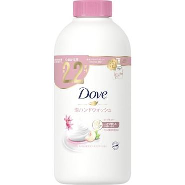 おうちでイオン イオンネットスーパー 泡タイプ ユニリーバ ジャパン Dove ダヴ 泡ハンドウォッシュ ピーチ リリー つめかえ用 430ml
