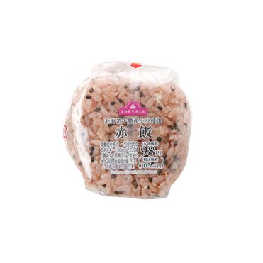 おうちでイオン イオンネットスーパー トップバリュ 赤飯おにぎり 1個 おうちでイオン イオンネットスーパー トップバリュ 赤飯おにぎり 1個