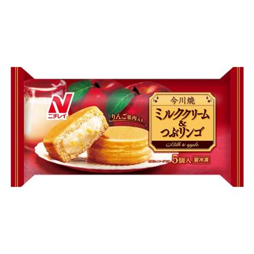 おうちでイオン イオンネットスーパー ニチレイ 今川焼 ミルククリーム つぶリンゴ 5個入