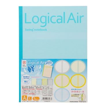 おうちでイオン イオンネットスーパー ナカバヤシ オリジナルロジカルエアーノートb5 A罫 5冊組 ノaーb565aー5p