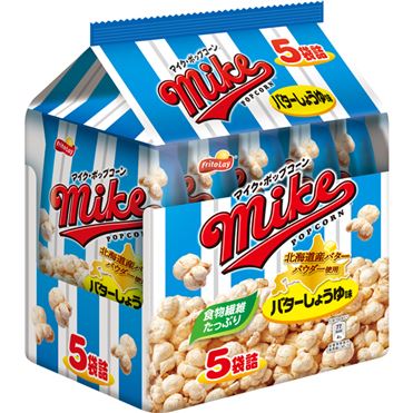おうちでイオン イオンネットスーパー ジャパンフリトレー マイクポップコーン バターしょうゆ味 5パック 80g