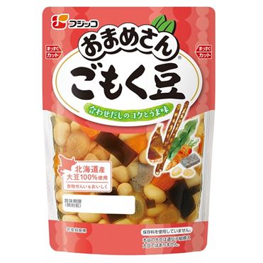 まめのこ おうちでイオン イオンネットスーパー フジッコ おまめさんごもく豆 155g