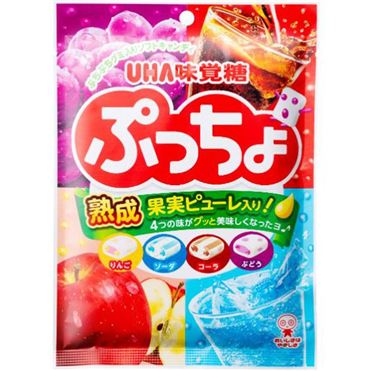 UHA味覚糖 ぷっちょ 4種アソート 93g
