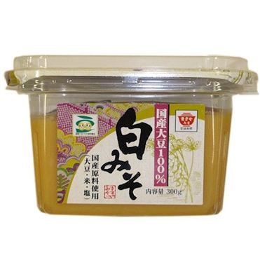 おうちでイオン イオンネットスーパー ますやみそ 国産大豆100 白みそ 300g おうちでイオン イオンネットスーパー ますやみそ 国産大豆100 白みそ 300g