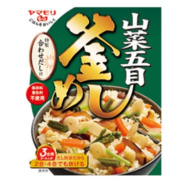 おうちでイオン イオンネットスーパー ヤマモリ 山菜五目釜めしの素 240g