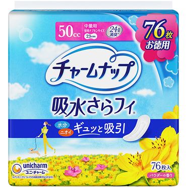 mi【100cc】チャームナップ 吸水さらフィ パウダーの香り28×６ おうちでイオン イオンネットスーパー ユニ・チャーム チャームナップ
