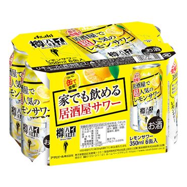 おうちでイオン イオンネットスーパー アサヒビール 樽ハイ倶楽部レモンサワー 350ml 6