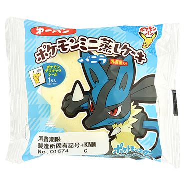 おうちでイオン イオンネットスーパー 第一パン ポケモンミニ蒸しケーキバニラ 1個