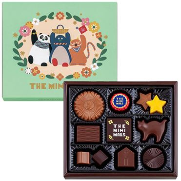 Amazon.co.jp: ザ ミニマルズ ピクニックトランク チョコレート