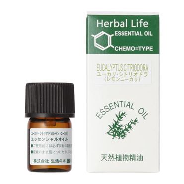 おうちでイオン イオンネットスーパー 生活の木 エッセンシャルオイル ユーカリ シトリオドラ レモンユーカリ 3ml