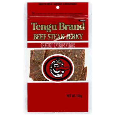 おうちでイオン イオンネットスーパー 鈴商 テングビーフジャーキーホット 100g おうちでイオン イオンネットスーパー 鈴商 テングビーフジャーキーホット 100g