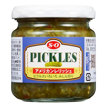 おうちでイオン イオンネットスーパー 讃陽食品 アメリカンレリッシュ ピクルスいろいろみじん切り 160g おうちでイオン イオンネットスーパー 讃陽食品 アメリカンレリッシュ ピクルスいろいろみじん切り 160g