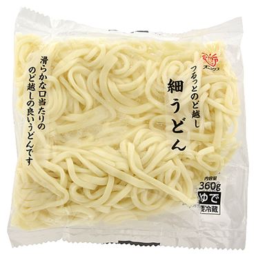 うどんページ おうちでイオン イオンネットスーパー オニックス 細うどん 360g