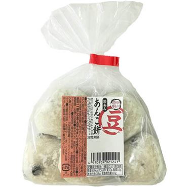 おうちでイオン イオンネットスーパー 明日香野 豆あんこ餅（粒あん）5個入