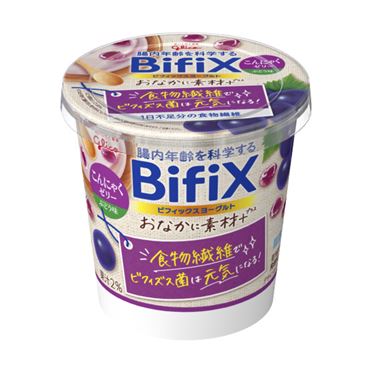 おうちでイオン イオンネットスーパー グリコ Bifixヨーグルトこんにゃくゼリーぶどう 330g