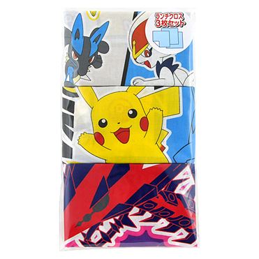 おうちでイオン イオンネットスーパー ランチクロス 3枚セット ポケモン おうちでイオン イオンネットスーパー ランチクロス 3枚セット ポケモン